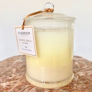 GLASSHOUSE FRAGRANCE Candle - Monte Carlo Scent